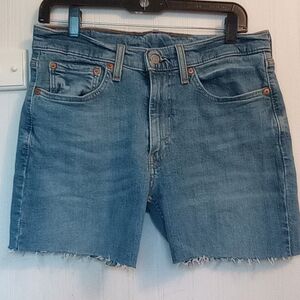Levis Denim Blue Women's Shorts